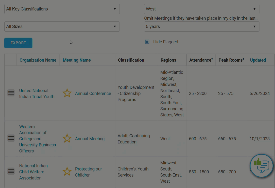 hamburger icon options for recommended meetings.gif